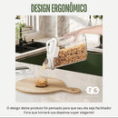 Pote Hermético de Acrílico com Bico e Tampa Dosadora