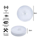 Lâmpada Inteligente Sem Fio Sensor Indução Recarregável Usb