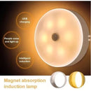 Lâmpada Inteligente Sem Fio Sensor Indução Recarregável Usb