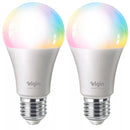 Kit 2 Lâmpadas Inteligente Led Bulbo 10w Rgb Smart Color - Elgin