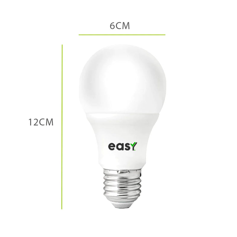 Kit 5 Lampadas Led Smart RGB Colorida Bivolt E27 - Easy