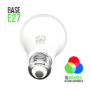Kit 2 Lâmpadas Smart LED Inteligente 11W RGB WiFi Bivolt Compatível com Alexa e Google Assistant