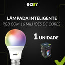 Lampadas Led Inteligente Smart RGB Colorida Wi-FI Bivolt E27 - Easy